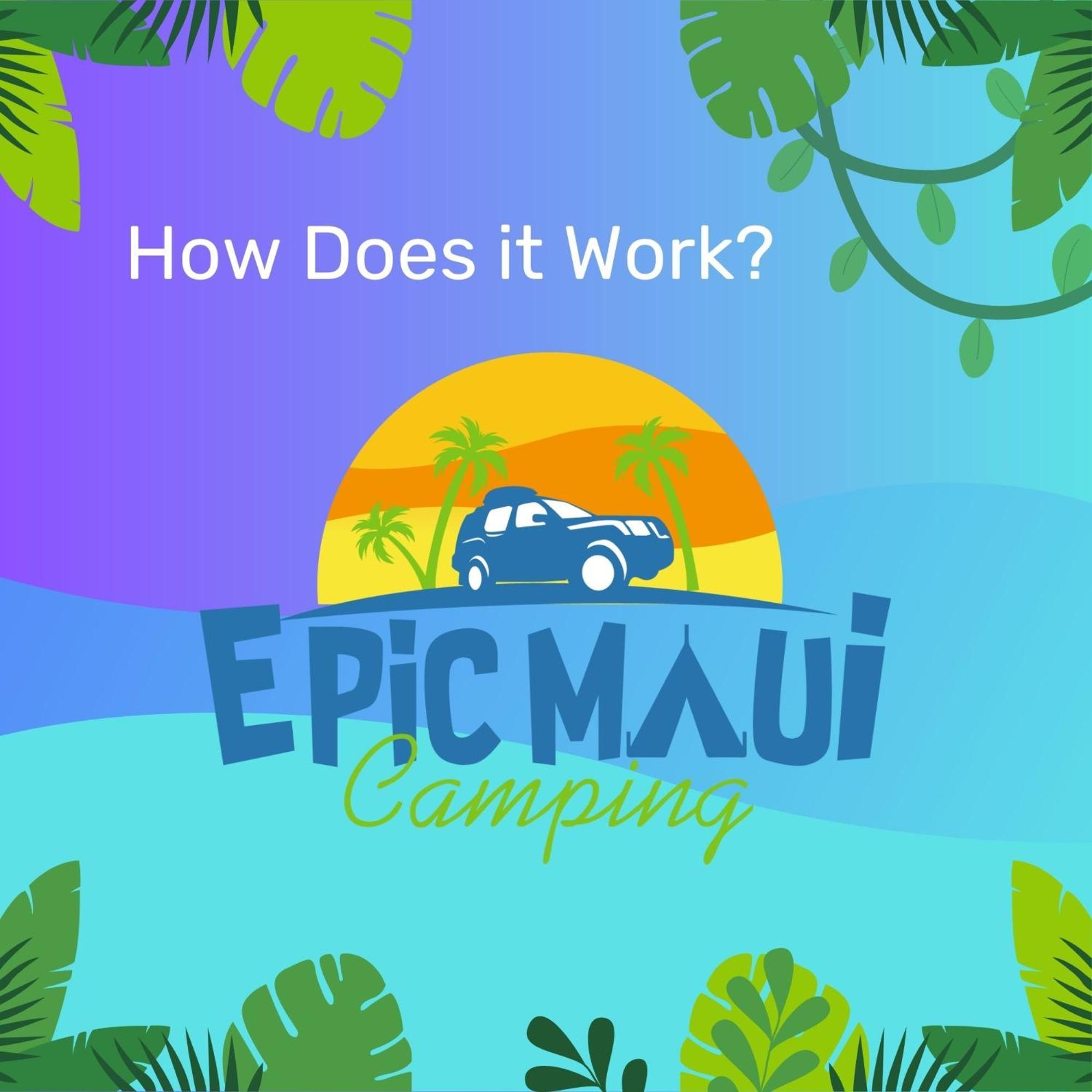 Epic Maui Car Camping Кахулуи Экстерьер фото